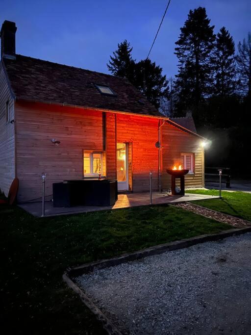 Cottage Cocooning Romantique Avec Jaccuzzi Prive Ancinnes エクステリア 写真
